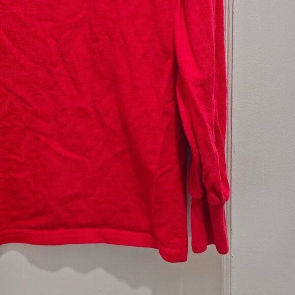 San Francisco 49ers Authentic NFL Team Apparel Red LS Size Medium - Picture 7 of 10